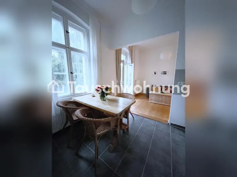 Tauschwohnung: Tausche meine 2-Zi-Wohnung Altbauwohnung am Mauerpark — photo 1